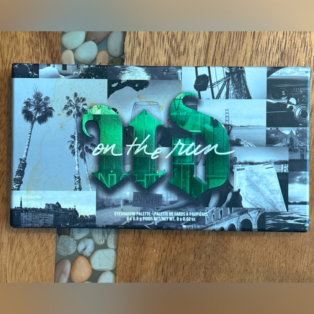 Urban Decay On the Run Eyeshadow Palette G Train Brand New Makeup HOST PICK 💞